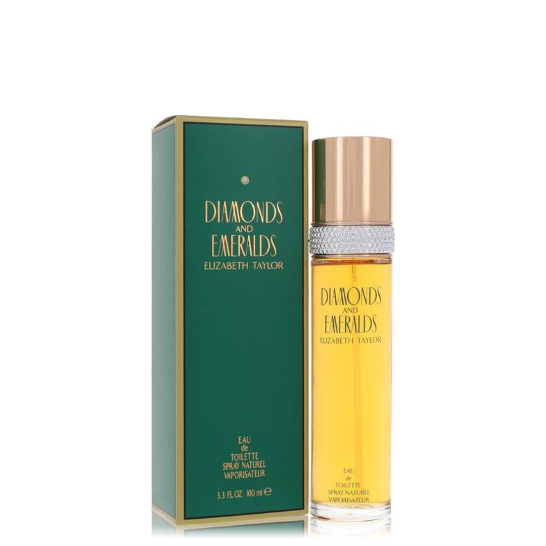 ELIZABETH TAYLOR DIAMONDS AND EMERALDS FOR WOMEN 3.4 OZ EDT