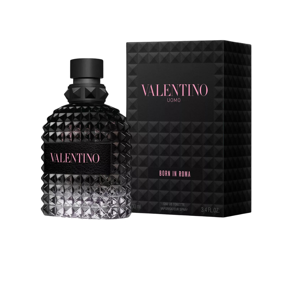 VALENTINO UOMO BORN IN ROMA FOR MEN 3.4 OZ EDT