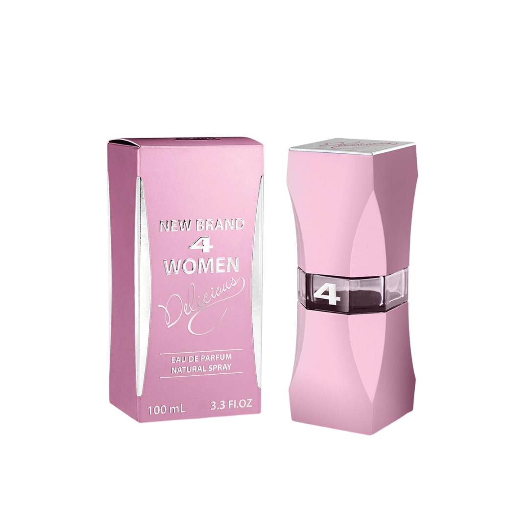 NEW BRAND DELICIOUS 4 WOMEN 3.4 OZ EDP