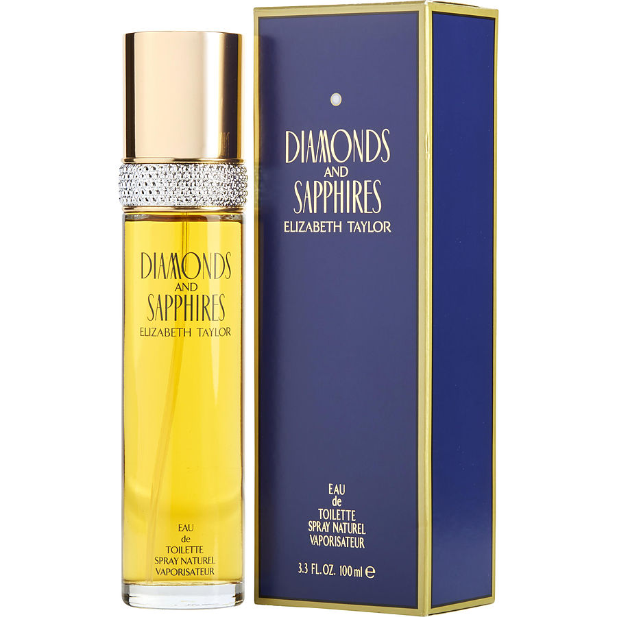 ELIZABETH TAYLOR DIAMONDS & SAPPHIRES FOR WOMEN 3.4 OZ EDT