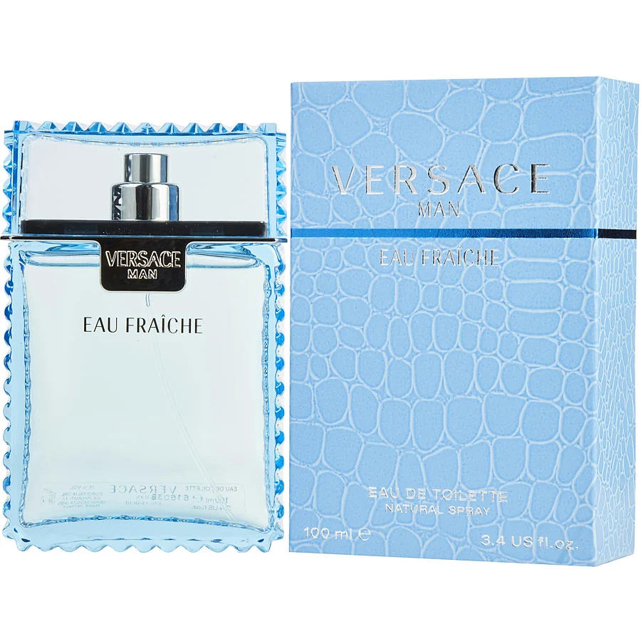 VERSACE MAN EAU FRAICHE FOR MEN 3.4 OZ EDT