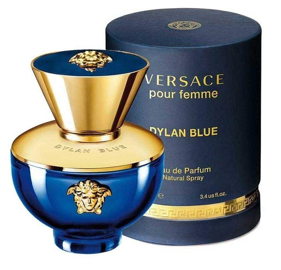 VERSACE POUR FEMME DYLAN BLUE FOR WOMEN 3.4 OZ EDP