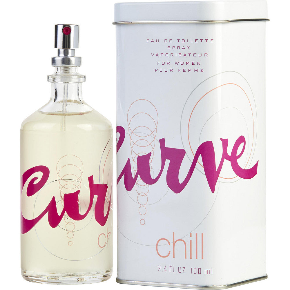 LIZ CLAIBORNE CURVE CHILL FOR WOMEN 3.4 OZ EDT