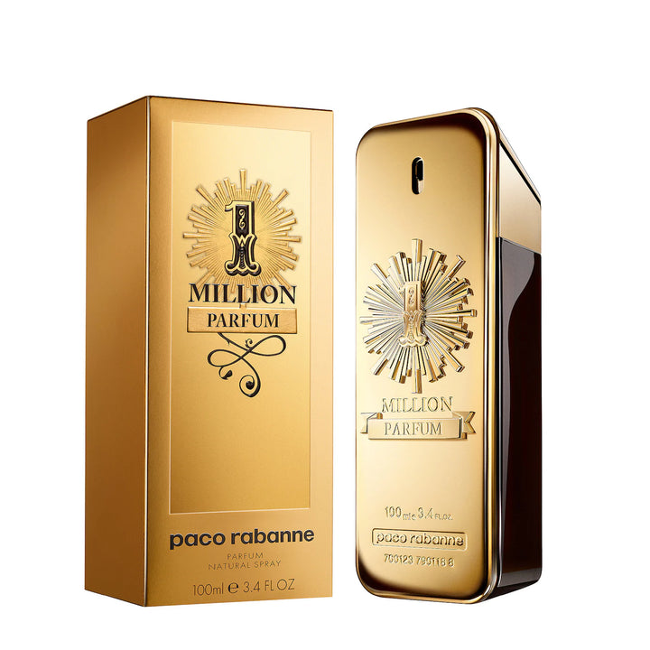 PACO RABANNE 1 MILLION FOR MEN 3.4 OZ PARFUM