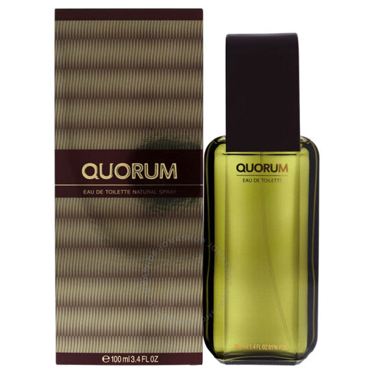 ANTONIO PUIG QUORUM FOR MEN 3.4 OZ EDT