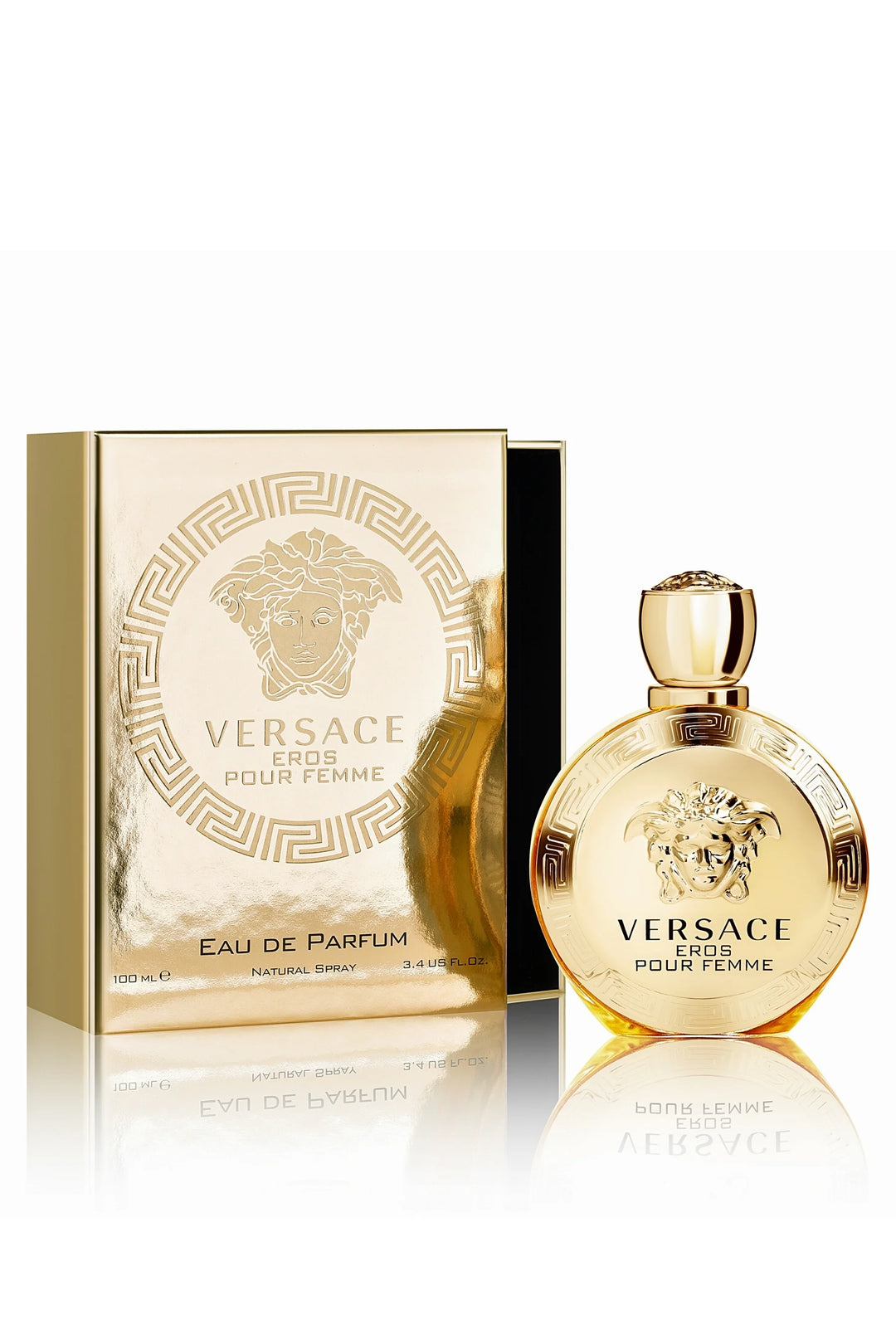 VERSACE EROS POUR FEMME FOR WOMEN 3.4 OZ EDP